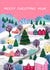 Classic Christmas Card - For Mum - Snowy Village created by Pear Tree Press
