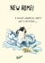 Funny New Home Card - Penguin Igloo Housewarming - Party Mistake created by Bewilderbeest