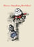 Classic Birthday Card - Alice in Wonderland - Humpty Dumpty created by Hype Associates