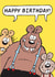 Funny Birthday Card - Beano - The Three Bears created by Hype Associates