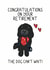 Cute Retirement Card - Cockapoo - Dog Walks created by Schnauzer Scribbles