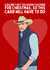 Funny Christmas Card - Kevin Costner - Yellowstone created by Sundiva Designs