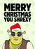 Funny Christmas Card - Shrek - Shrexy Ogre created by Sundiva Designs