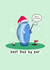 Cute Christmas Card - For Dad - Golf Clubs created by Rosalie Perl