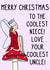Cute Christmas Card - Coolest Niece, Coolest Uncle - Christmas Fairy created by OhJaye