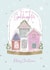 Classic Christmas Card - Special Goddaughter - Snow Globe created by Rebecca Prinn