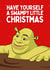Funny Christmas Card - Shrek - Swampy Little Christmas created by Sundiva Designs