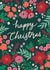 Pretty Christmas Card - Winter Flowers created by Jessie Maeve Studio
