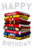 Classic Birthday Card - Arsenal - Football Shirts created by Pedges Houseboat