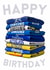 Classic Birthday Card - Chelsea - Football Shirts created by Pedges Houseboat