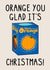 Funny Christmas Card - Terry's Chocolate Orange created by OhJaye
