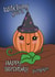 Cute Birthday Card - Halloween Birthday - Witching Pumpkin Pun created by @Cupsie's Creations