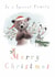 Classic Christmas Card - To A Special Family - Bear, Hare & Mouse created by Paper Shed Design