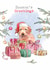 Classic Christmas Card - Season's Greetings - Dog With Presents created by Paper Shed Design
