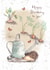 Cute Birthday Card - Hedgehog - Vegetable Patch created by Paper Shed Design