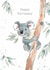 Cute Birthday Card - Koala - Tree created by Paper Shed Design