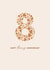 Classic Anniversary Card - 8th - Bronze created by mrs L cards
