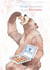 Classic Birthday Card - Treat Yourself - Bear Eating Pizza created by Paper Shed Design