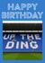 A Birthday Card for any Reading Football Club fan - Up the Ding! created by Up the Ding!