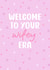 Cute Engagement/Wedding Card - Taylor Swift - Welcome To Your Wifey Era created by Pink Peach Cards