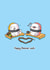 Funny Cute Sushi Anniversary Card – Happy Anniver-sushi created by Toastedink