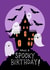 Cute Birthday Card - Halloween - Spooky House created by Nicola Watson