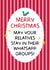 Funny Christmas Card - Family Whatsapp Groups created by Puns and Needles