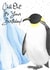 Funny Penguin Birthday Card – Chill Out For Her Him Daughter Son Mum Dad Boss created by PersonalPolly