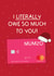 Funny Christmas Card - For Mum - Monzo Card created by Puns and Needles