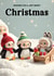 Cute Christmas Card - Penguin Labubu - Festive Fun for Kids created by Neil Thurlwell