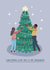 Classic Christmas Card - My Favourite - Tree Decorating created by Sarah Draws and Makes