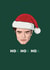 Funny Christmas Card – Edward Cullen – Hoa Hoa Hoa created by Bonne Nouvelle
