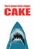 You're Gonna Need A Bigger Cake Funny Shark, Getting Old Insult, Birthday Card created by Bridget's