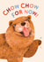 Cute Leaving Card - Chow Chow For Now created by Emily Nash Illustration