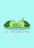 Cute Birthday Card - Turtle Pun - Turtley Awesome created by Rosalie Perl