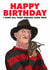 Fun Birthday Card - Freddy Krueger - Nightmare on Elm Street created by LoveFromCo