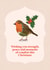 Classic Christmas Card - Strength And Peace created by Sweetlove Press