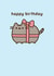Cute Birthday Card - Pusheen - Gift created by Hype Cards