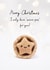 Cute Christmas Card - Felt Mice Pie created by Lemon and Sugar 