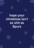 Funny Christmas Card - Spurs - Hope Your Christmas Isn't As Shit As Spurs created by The Cake Thief