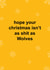 Funny Christmas Card - Hope Your Christmas Isn't As Shit As Wolves - Wolverhampton FC created by The Cake Thief