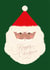 Jolly Santa Claus Happy Christmas Card created by Erika Firm