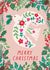 Pretty Christmas Dove - Dove - Folk Florals created by Nina Raby - Jones