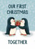Our first Christmas festive card created by Scrambled Meg Designs 