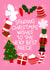 Cute Christmas Card - For Niece - Festive Illustrations created by Ludicrous Prints