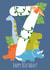 Dinosaur Themed 7th Birthday Card created by Abigail Elodie