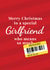 Funny Christmas Card - For Girlfriend - Reduced Sticker created by The Cake Thief
