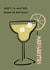 Classic Birthday Card - Another Year, Another Margarita created by Ms Sera Dillon