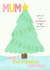 Cute Christmas Card - For Mum - Add Your Own Fingerprints created by Sian Moore Illustration