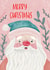 Cute Christmas Card - Father Christmas - Santa created by Larn Sofia